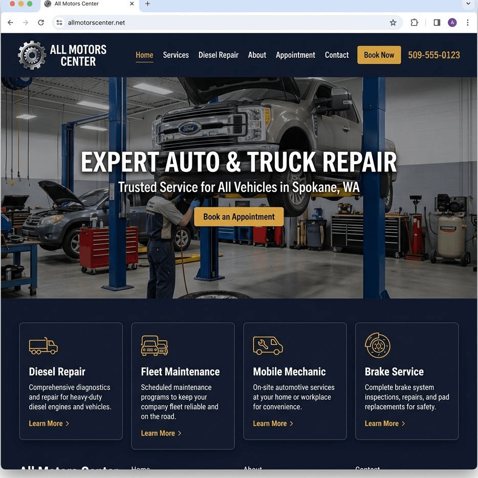 All Motors Center screenshot