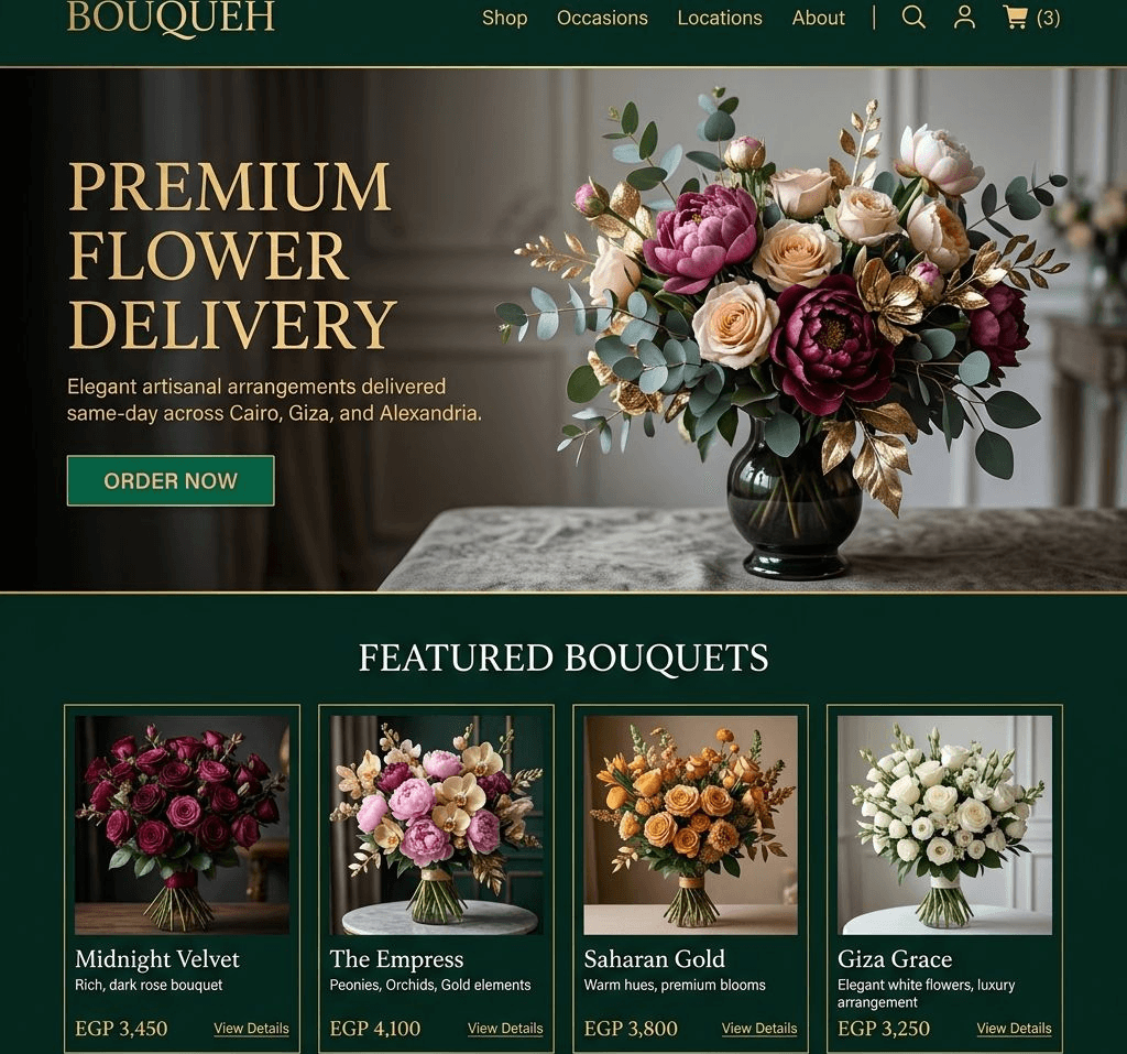 Bouqueh screenshot