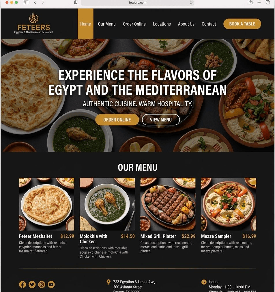 Feteers Restaurant screenshot