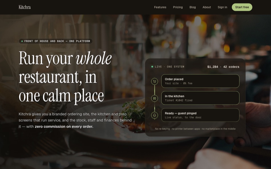 Kitchra screenshot